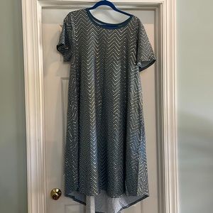 Lularoe high low dress 2 xl